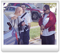 First day of training