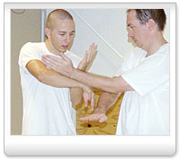 James Layton with Sifu Dave McKinnon